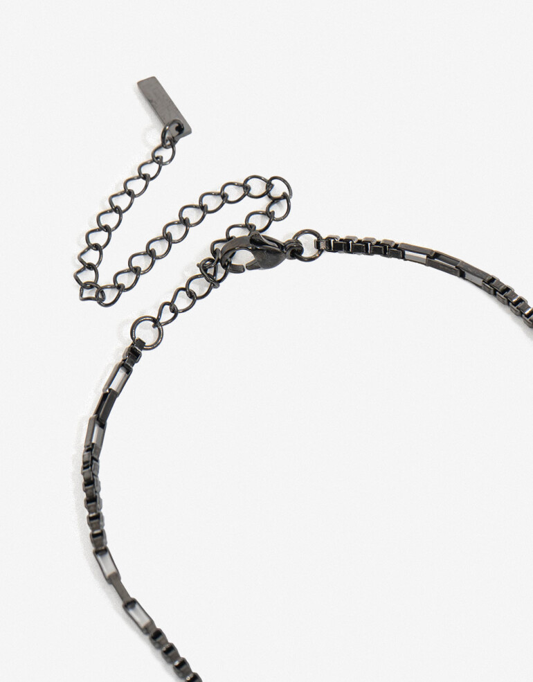 Collares Cortos Metal Collar Corto Men´s Collection - Negro