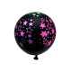 Globos X5 Tamaño R18 Fluo Estrellas