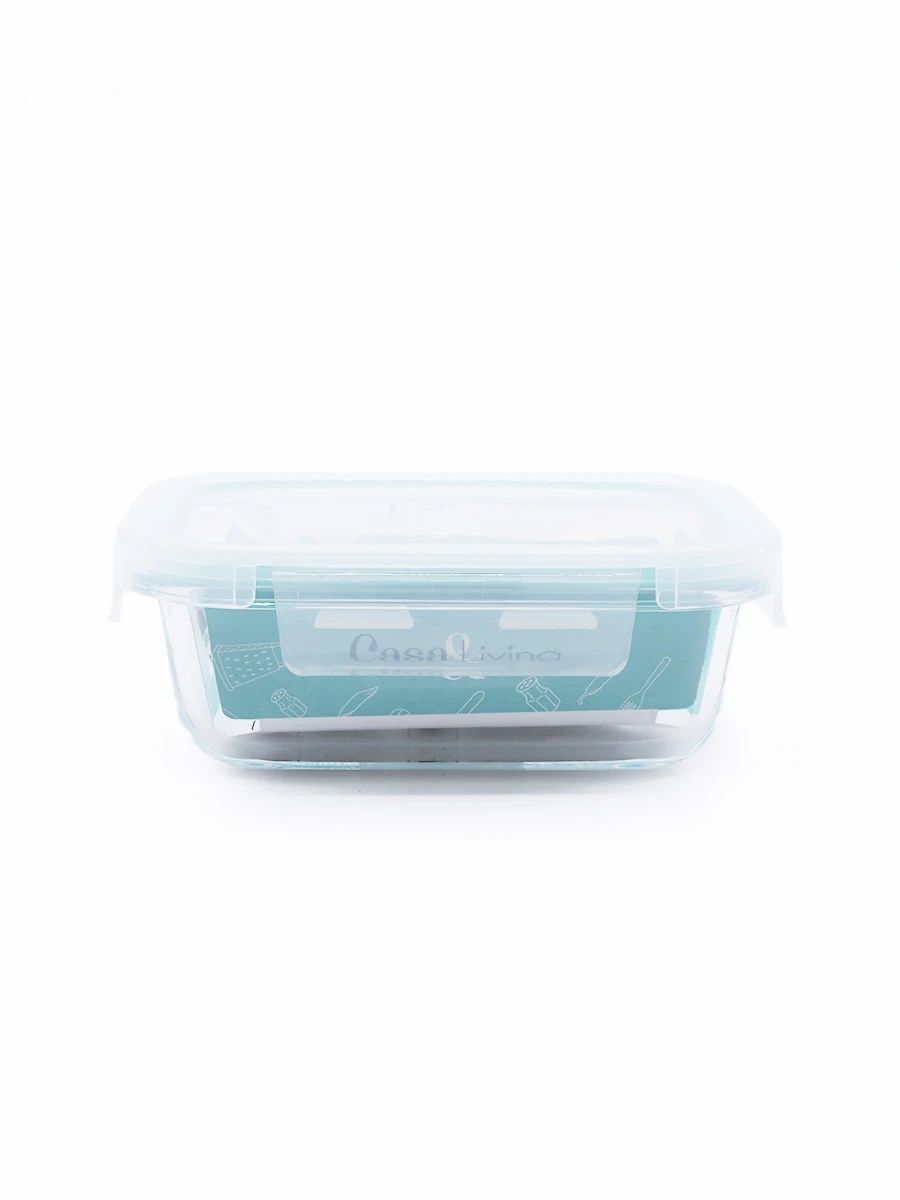 CONTENEDOR 370 ML - TRANSPARENTE 
