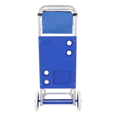 Carro Bel Carrito P/ Sillas De Playa Aluminio Con Mesa Carro Bel Carrito P/ Sillas De Playa Aluminio Con Mesa