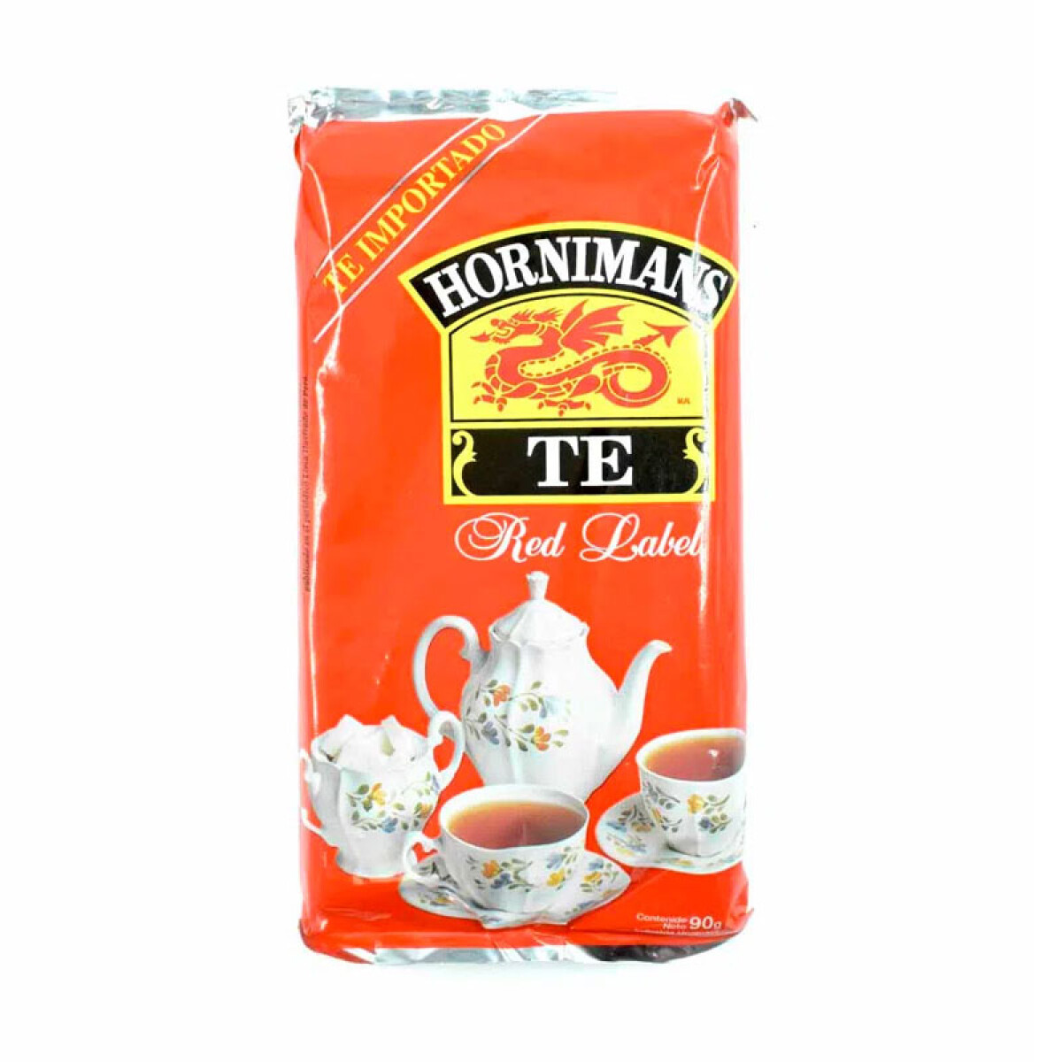 Té HORNIMAN'S Etiqueta Roja Familiar 90grs 