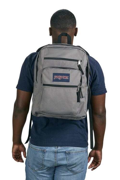 MOCHILA BIG STUDENT GRAPHITE GREY