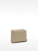 Cartera Con Grabado Animal taupe