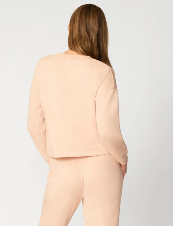 Buzo Detalle Crochet ROSA CLARO