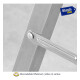 Tender Aluminio Inox De Pie Tendedero Para Ropa Plegable Gris
