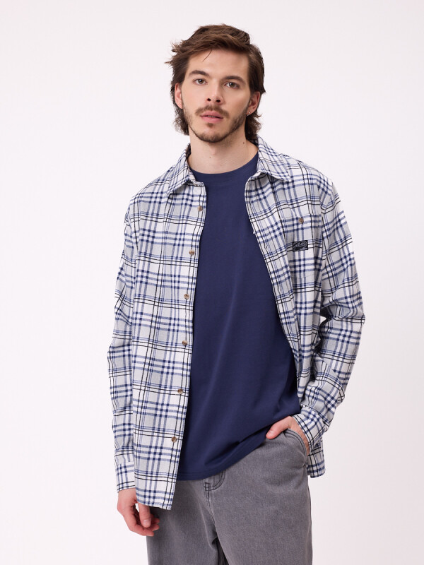 CAMISA VUNNI RUSTY Gris Oscuro