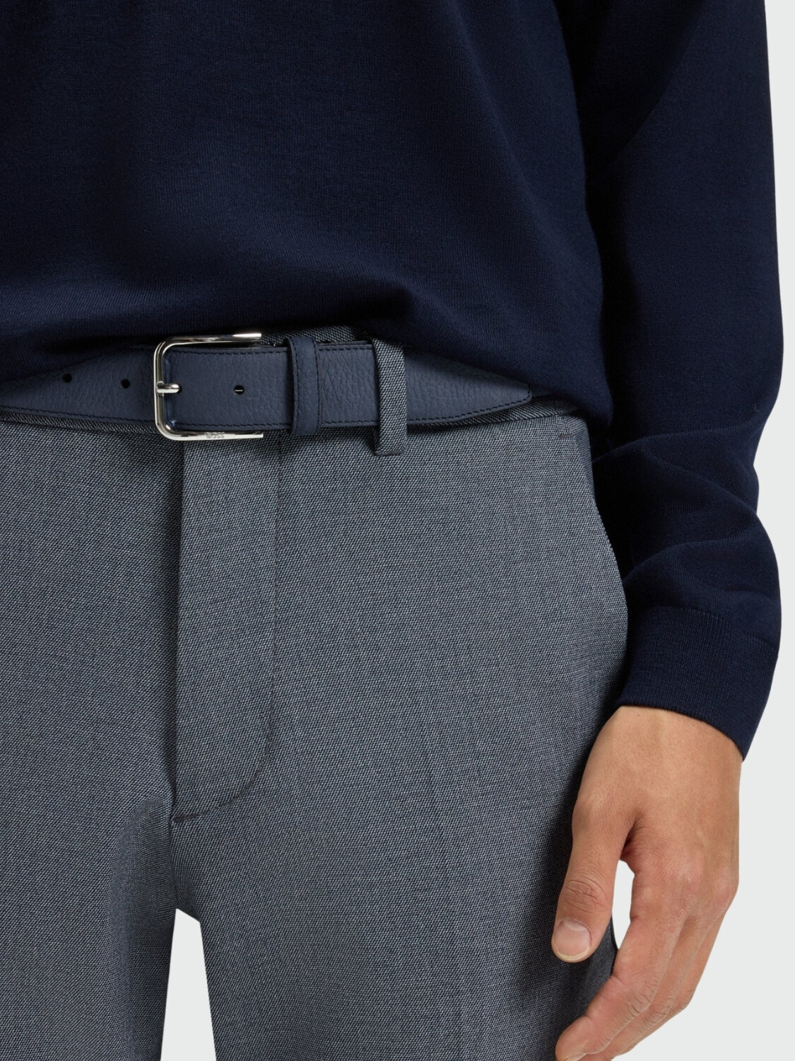 BOSS - Cinturón Madison Azul navy