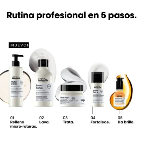 Crema para cabello L'Oréal Prof Metal Detox leave-in 100ml Crema para cabello L'Oréal Prof Metal Detox leave-in 100ml