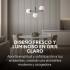 Pack x100 Wpc Simil Madera Wall Panel Lambrin 2.90m x 16.7cm Color Gris Claro