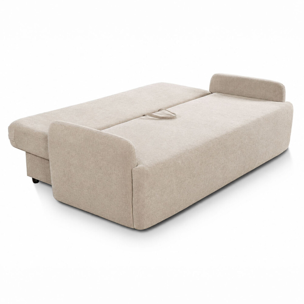 SOFÁ CAMA TELA NATURAL-BEIGE OLI BEIGE