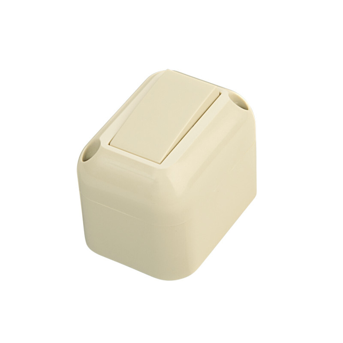 Caja exterior con unipolar 10A 250V Presta marfil - ELE00996 