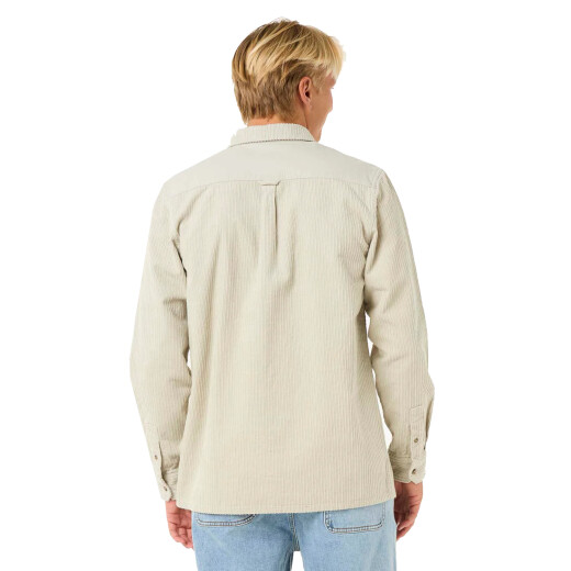 Camisa Rip Curl Raw Energy Cord - Beige Camisa Rip Curl Raw Energy Cord - Beige