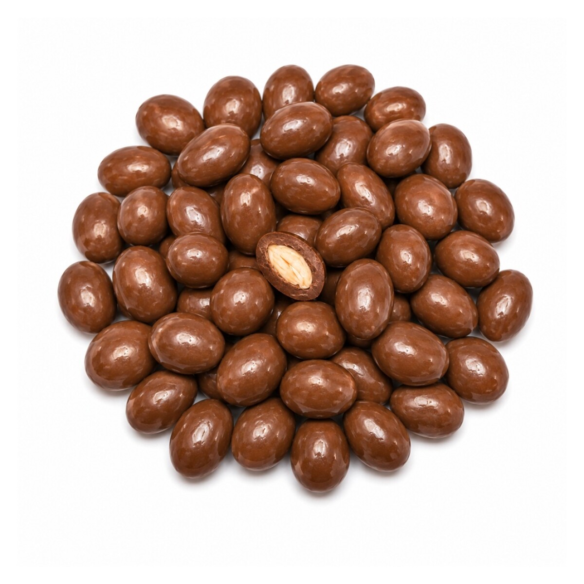 ALMENDRAS CON CHOCOLATE AMARGO 100G 