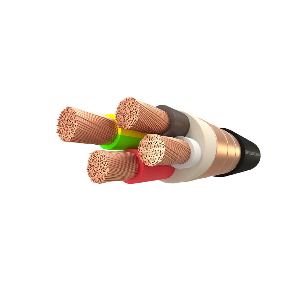 Cable c/malla de cobre de 4x2.5 mm CRC SH - L92394 