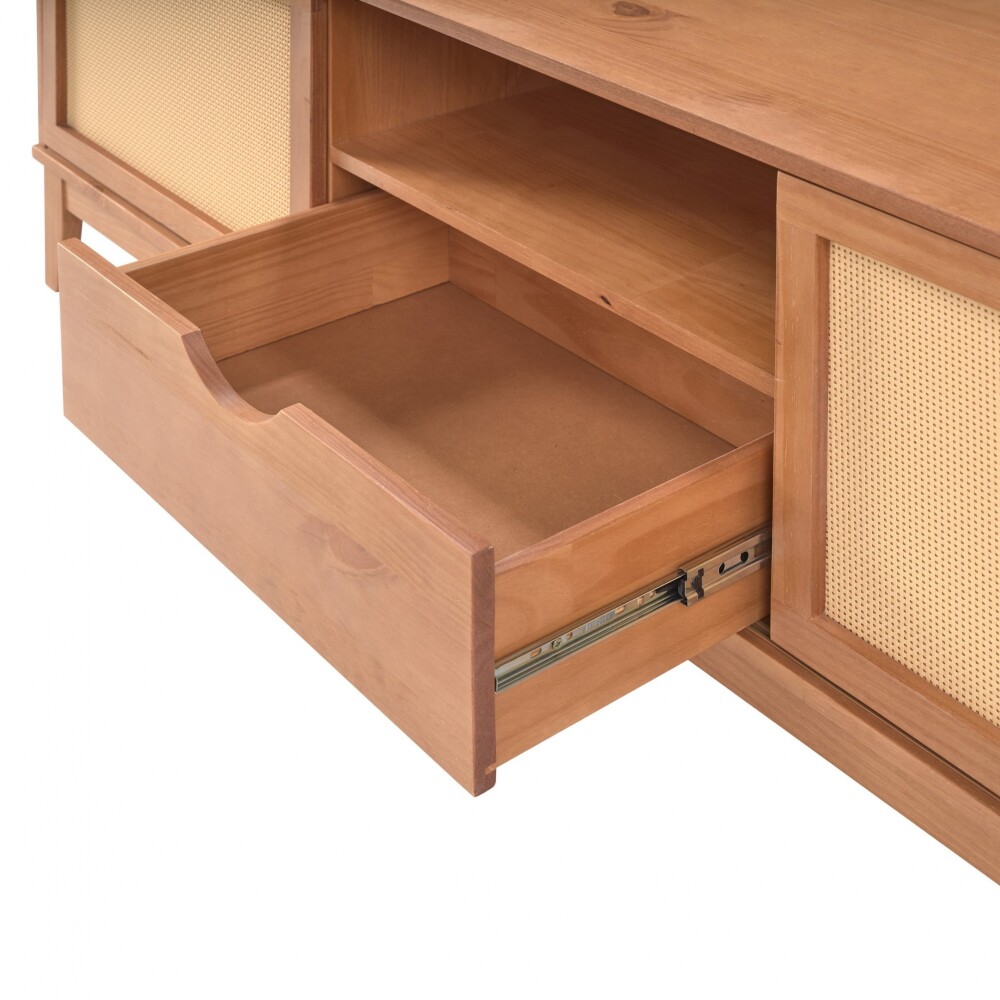 Rack para TV 2 puertas 1 Cajón 1.6 - Urban Oak Rack para TV 2 puertas 1 Cajón 1.6 - Urban Oak