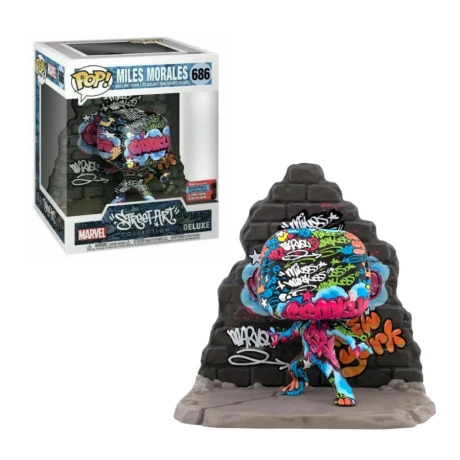 Miles Morales Street Art Collection • Marvel [Exclusivo] - 686 Miles Morales Street Art Collection • Marvel [Exclusivo] - 686