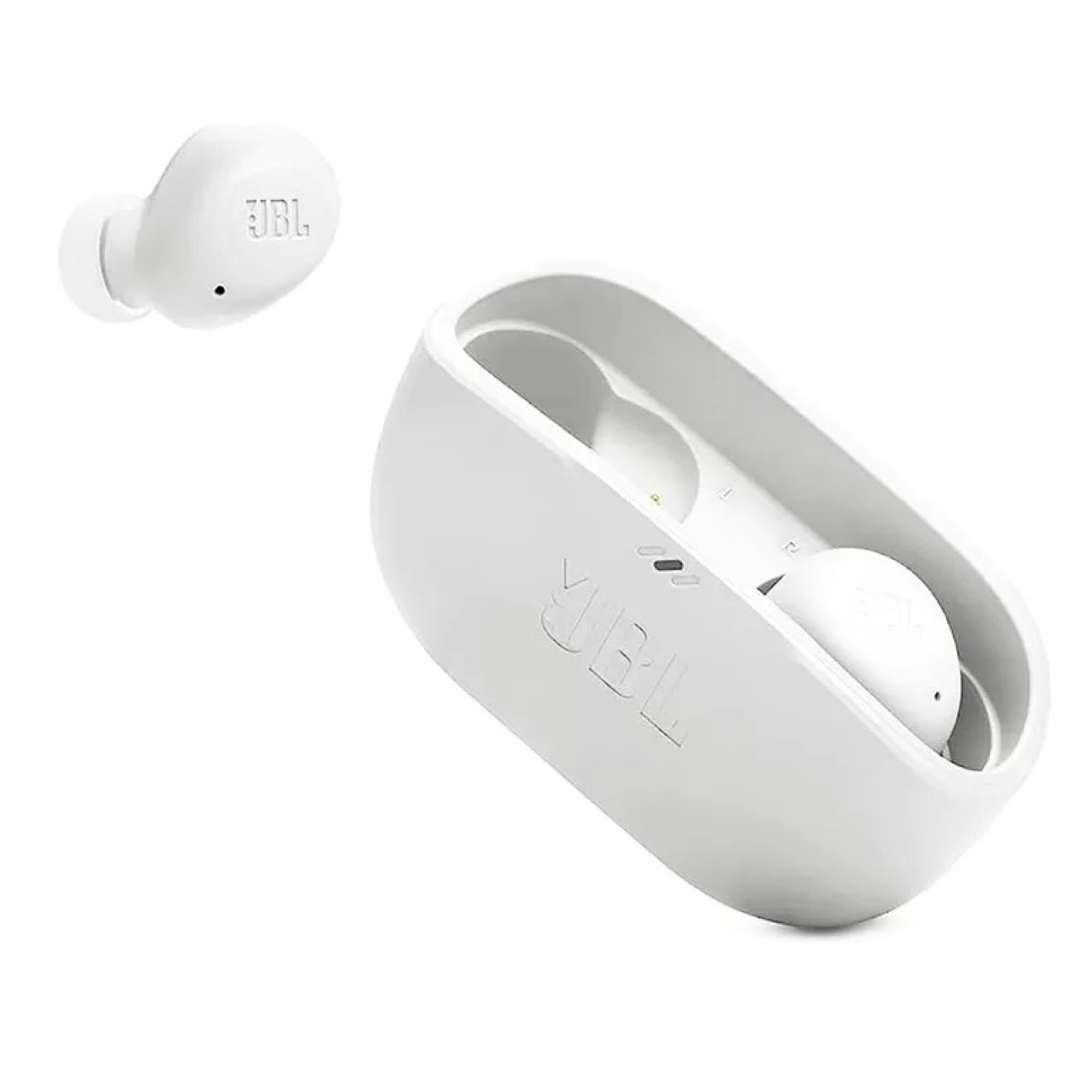 Auriculares Inalámbricos Jbl Wave Buds Bluetooth White