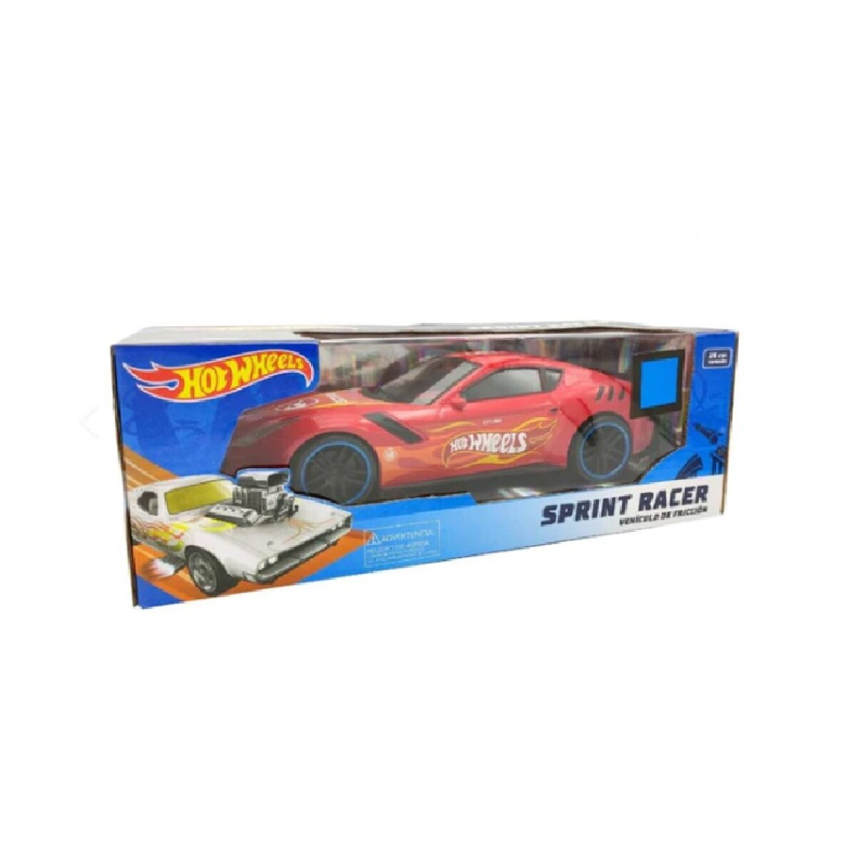 Auto de Juguete Hot Wheels Fricción 25 cm Sprint Racer 