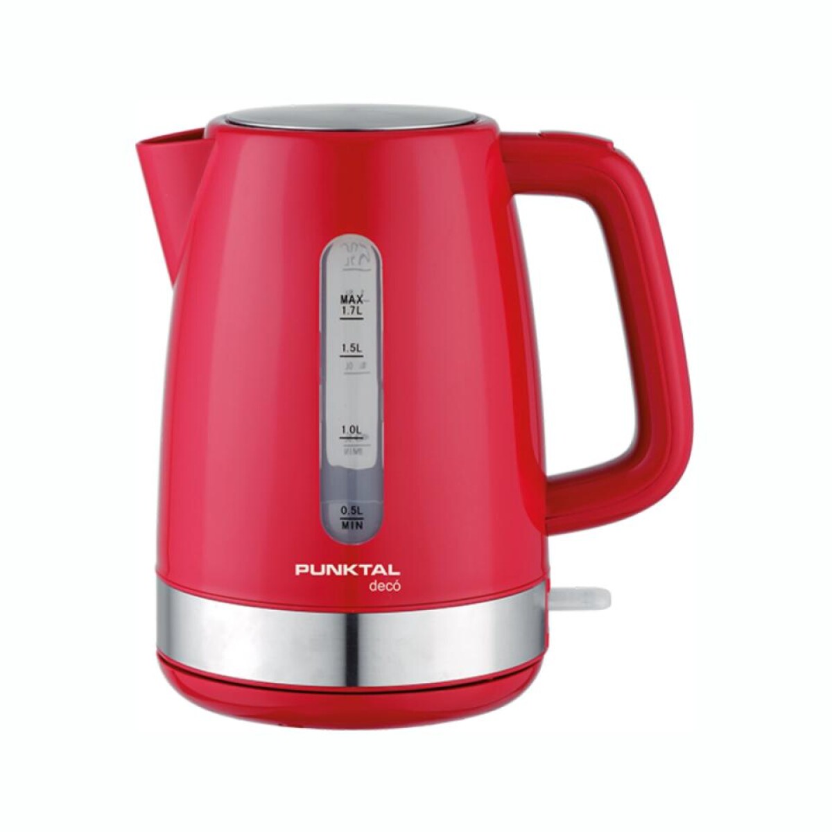 Jarra Eléctrica PUNKTAL PK-3350 2200W Capacidad 1.7Lt - Roja 