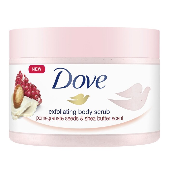 DOVE CR BODY EXFOLIANTE GRANADA Y KARITE única
