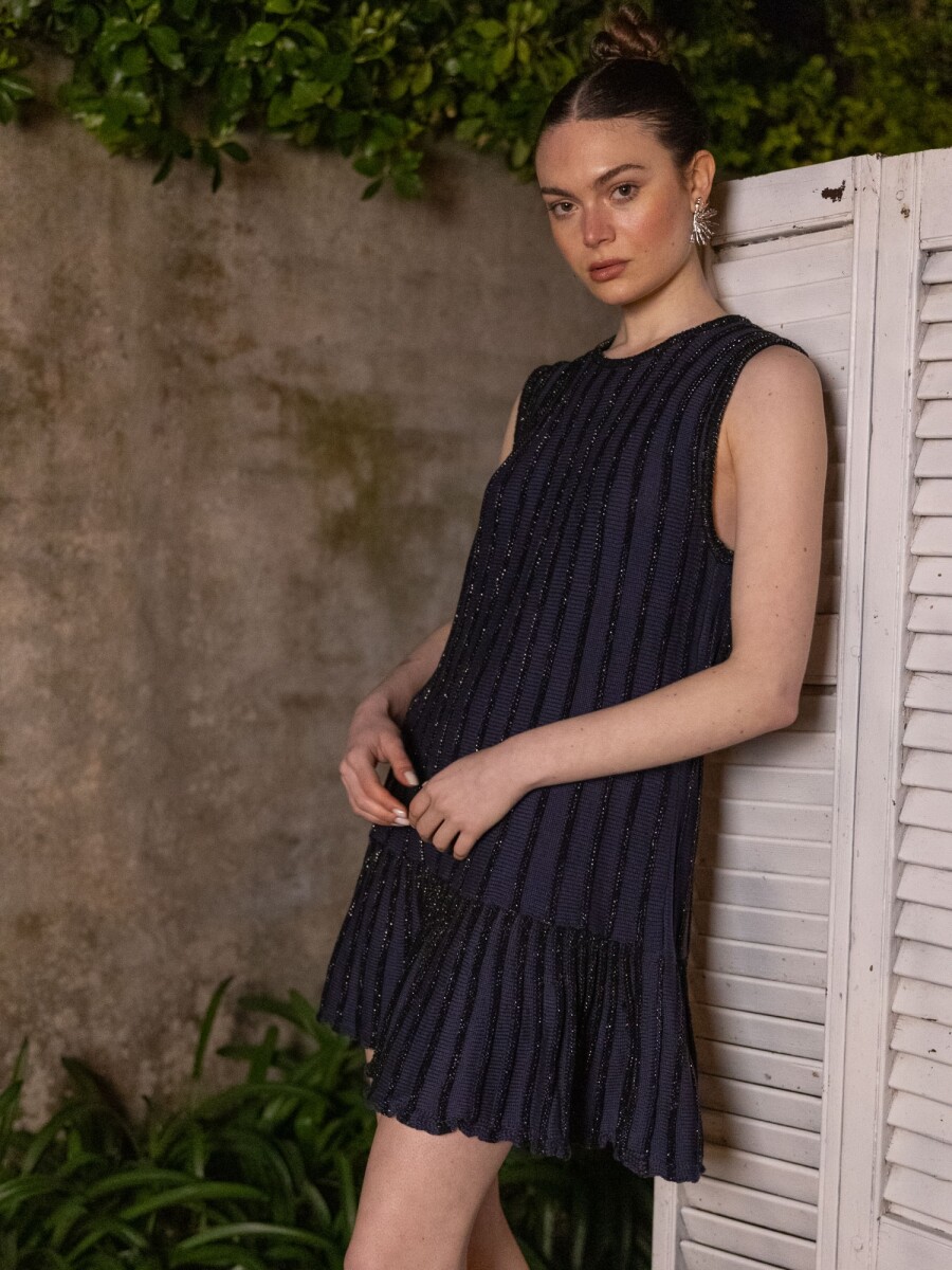 Vestido Mango - Azul 