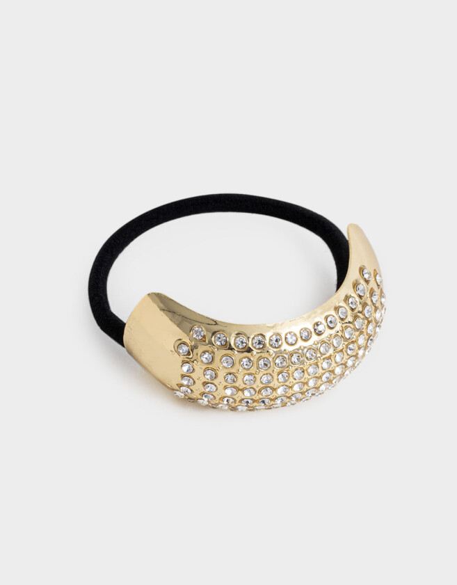 Gomitas Elásticas Cuff Gomita Elástica Cuff Strass - Combinacion Bicolor