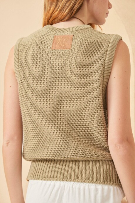 CHALECO PALMIER VERDE