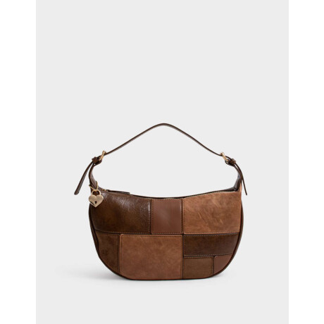 Bandolera Patchwork Marron Carey