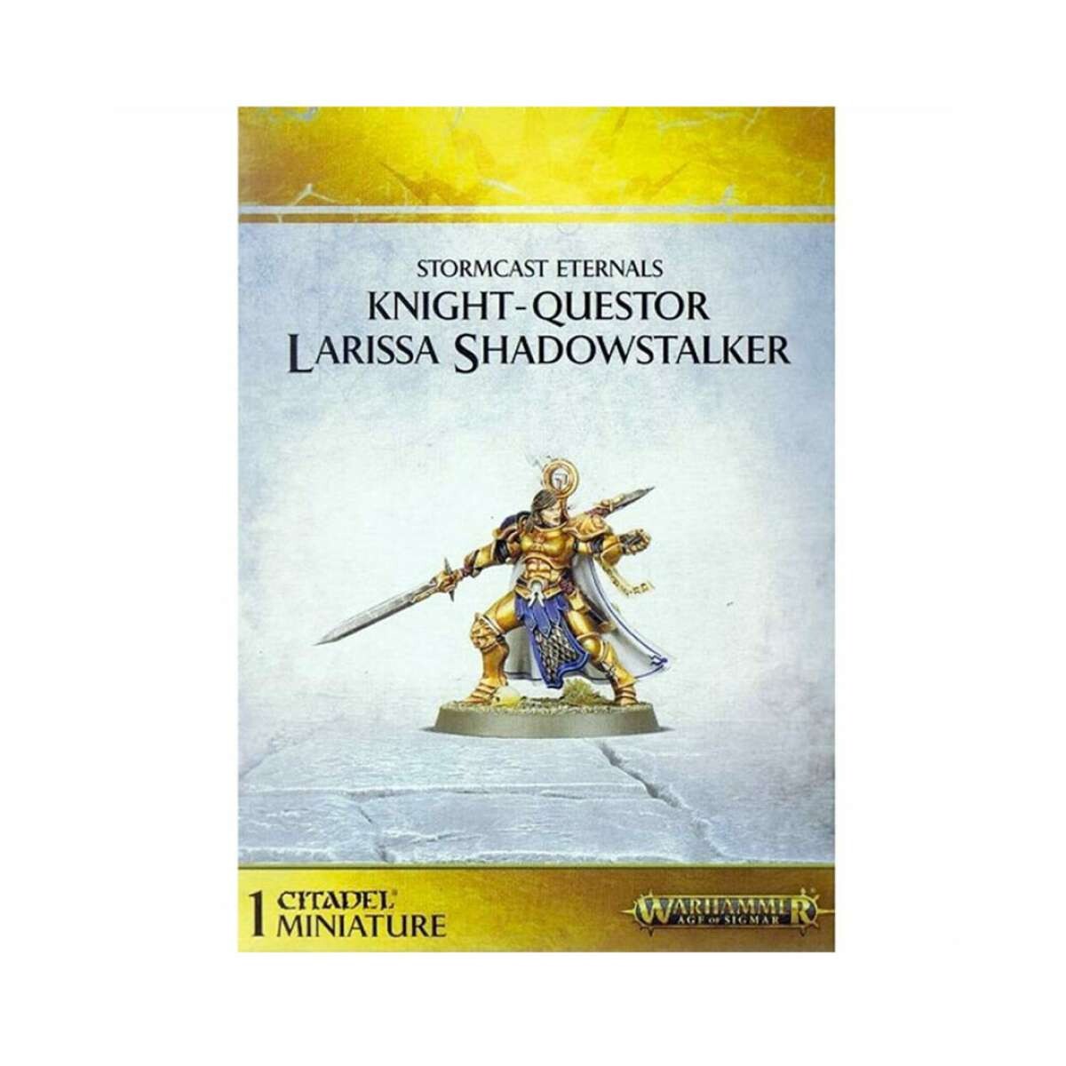 Warhammer Stormcast Eternals Knight Questor Larissa Shadowstalker - 1 Citadel Miniature 