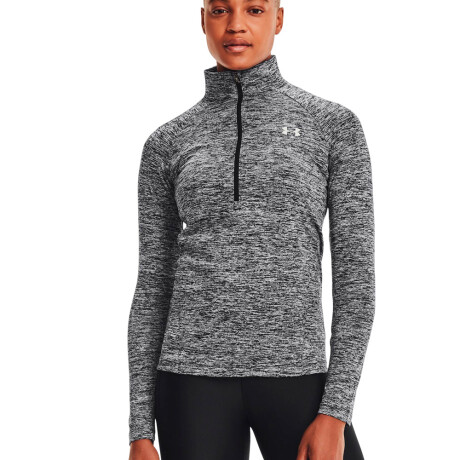 REMERA UNDER ARMOUR TECH 1/2 ZIP Grey