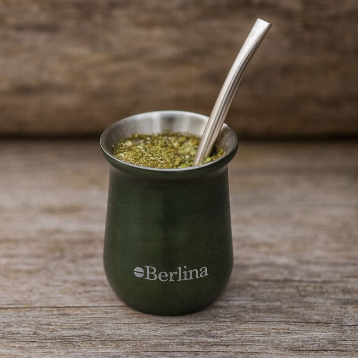 MATE ACERO INOXIDABLE BERLINA 260ML VERDE 