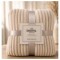 Manta Frazada Polar Suave Invierno 2 plazas Abrigada Beige