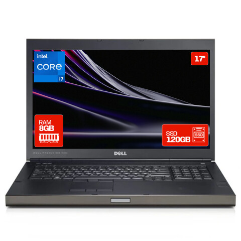 Notebook Laptop Dell Precision 6700 I7 8GB RAM 120GB SSD 17" Notebook Laptop Dell Precision 6700 I7 8GB RAM 120GB SSD 17"