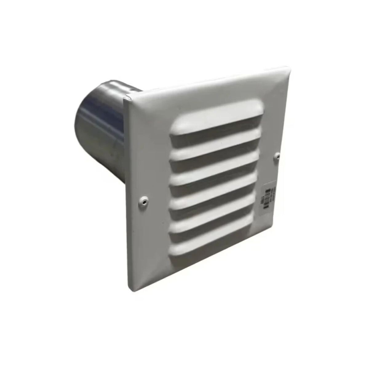 Rejilla Ventilación Metálica 10x10 Tubo Corto 100 S/orificio 