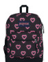 MOCHILA JANSPORT CROSS TOWN PLUS HAPPY HEARTS BLACK