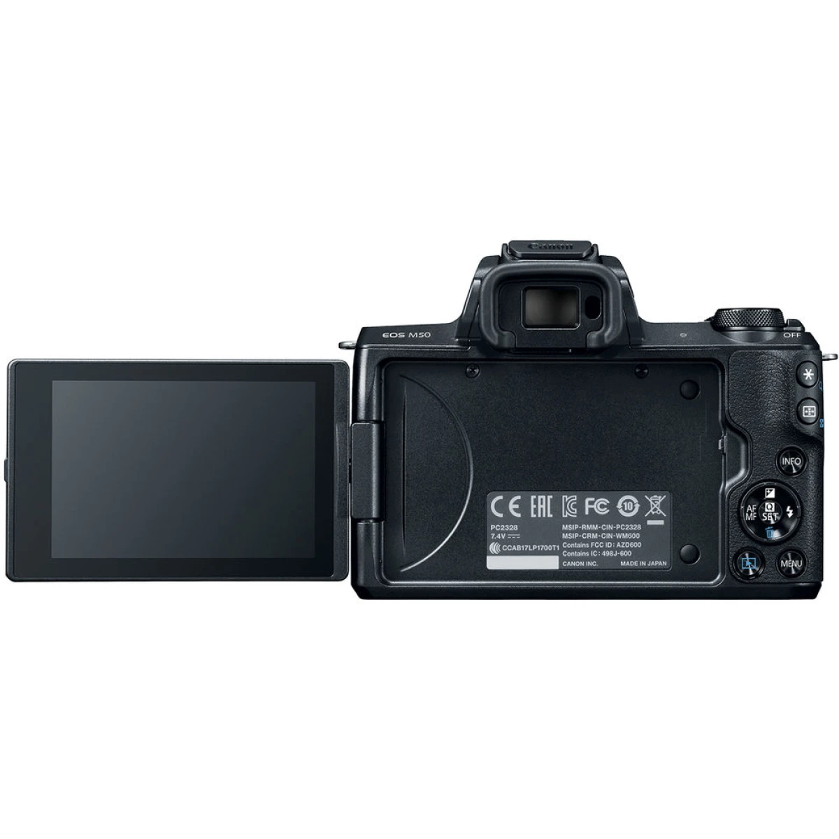 Camara Canon M50 Mirrorless Lente 15-45MM 