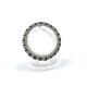 Anillo Sinfin En Oro Blanco Y Zafiros Anillo Sinfin En Oro Blanco Y Zafiros