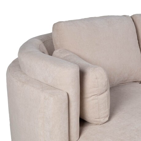 Rinconera Bangkok - Tela Microfibra - Chaise Izquierdo 12072 (Beige)