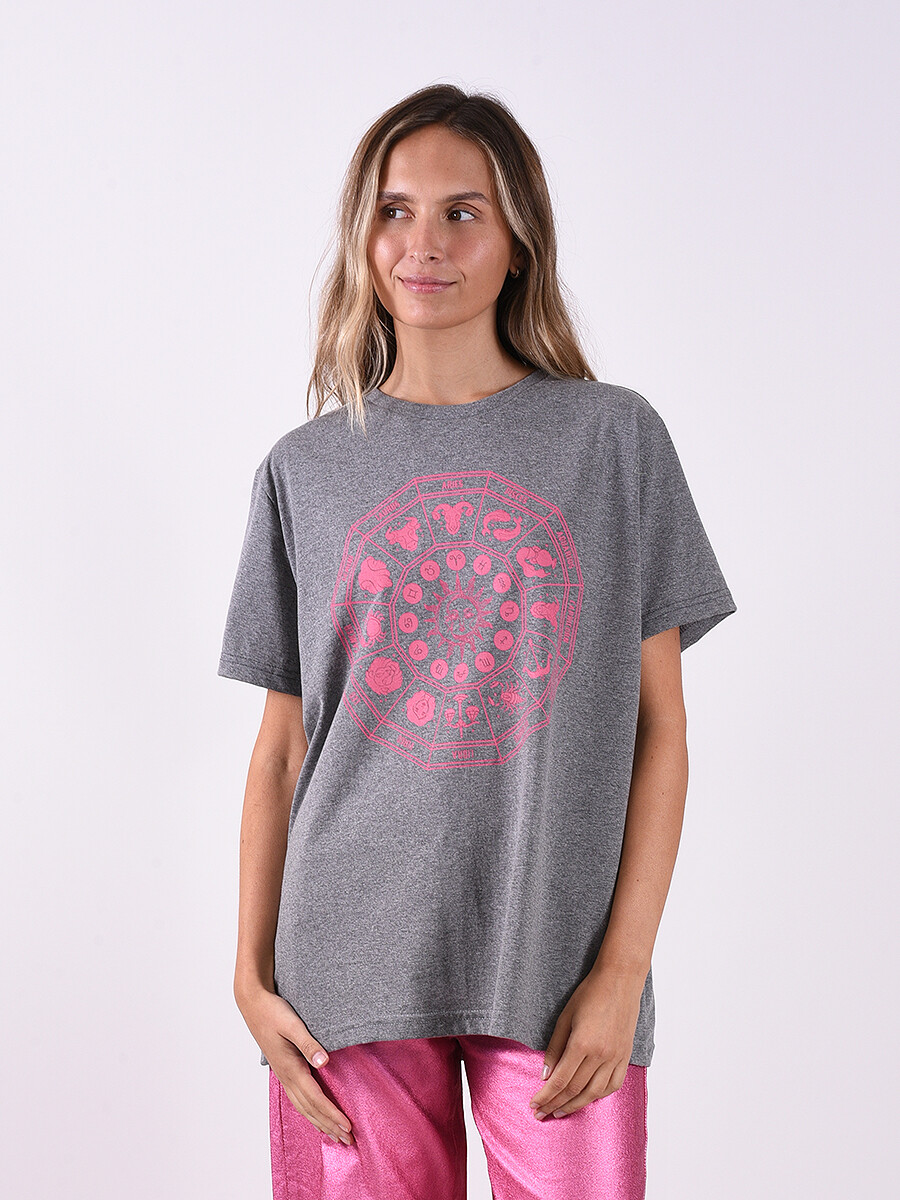 REMERA ASTROS - GRIS MELANGE O 