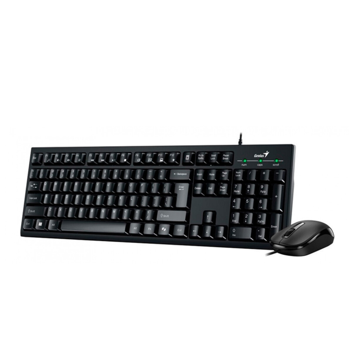 Combo Teclado y Mouse con cable Genius KM-100SE. USB 