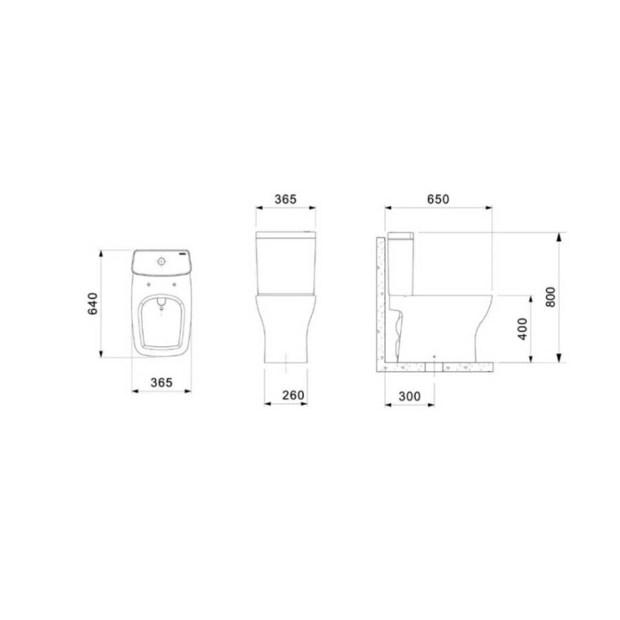 Kit Inodoro Largo Boss Kit Inodoro Largo Boss