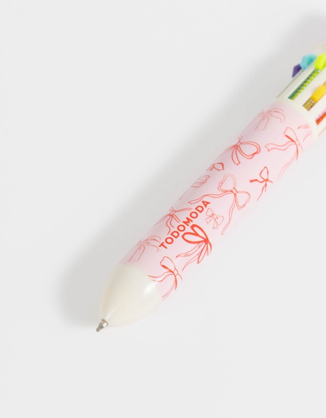 Lapices y Lapiceras Animalito Lapicera Multipen Con Gatito - Rosa Chicle