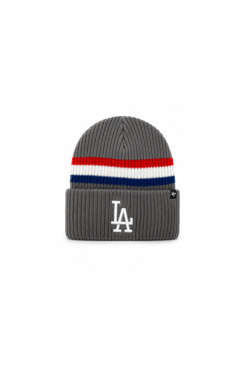 Los Angeles Dodgers '47 Highline Cuff Knit - Grey Los Angeles Dodgers '47 Highline Cuff Knit - Grey