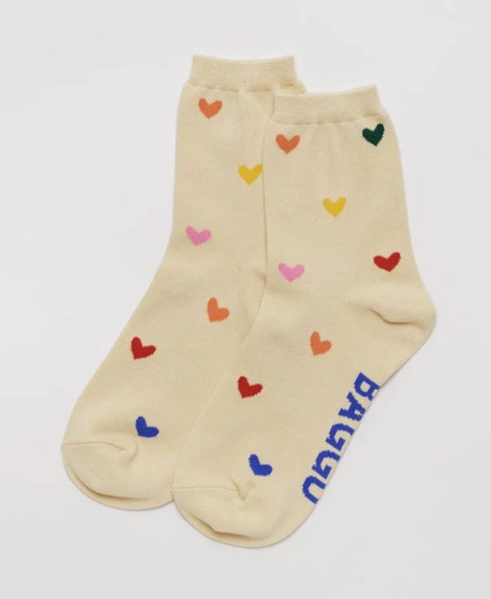 Medias para adultos con estampados - Hearts 