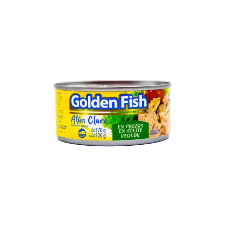 ATUN EN TROZOS GOLDEN FISH 170GRS EN ACEITE ATUN EN TROZOS GOLDEN FISH 170GRS EN ACEITE