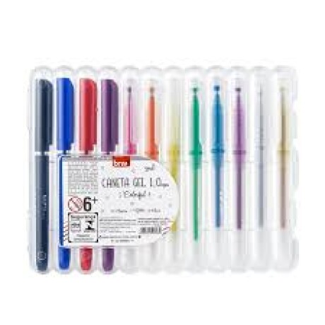 Boligrafo BRW de Gel x 12 Boligrafo BRW de Gel x 12