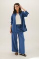 PANTALON LINO LAIA AZUL