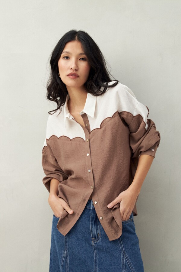 CAMISA EPONIA Crudo