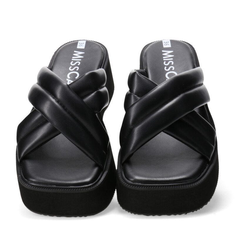 Sandalias de Mujer Miss Carol DANISHER con banda cruzada Negro