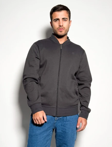 Campera bomber de algodon Evans Topo